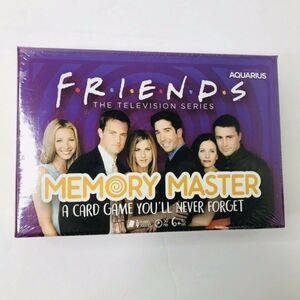 Friends Memory Master Card Game by Aquarius NEW SEALED